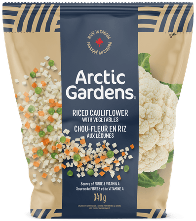 Arctic Gardens Riced Cauliflower with Vegetables