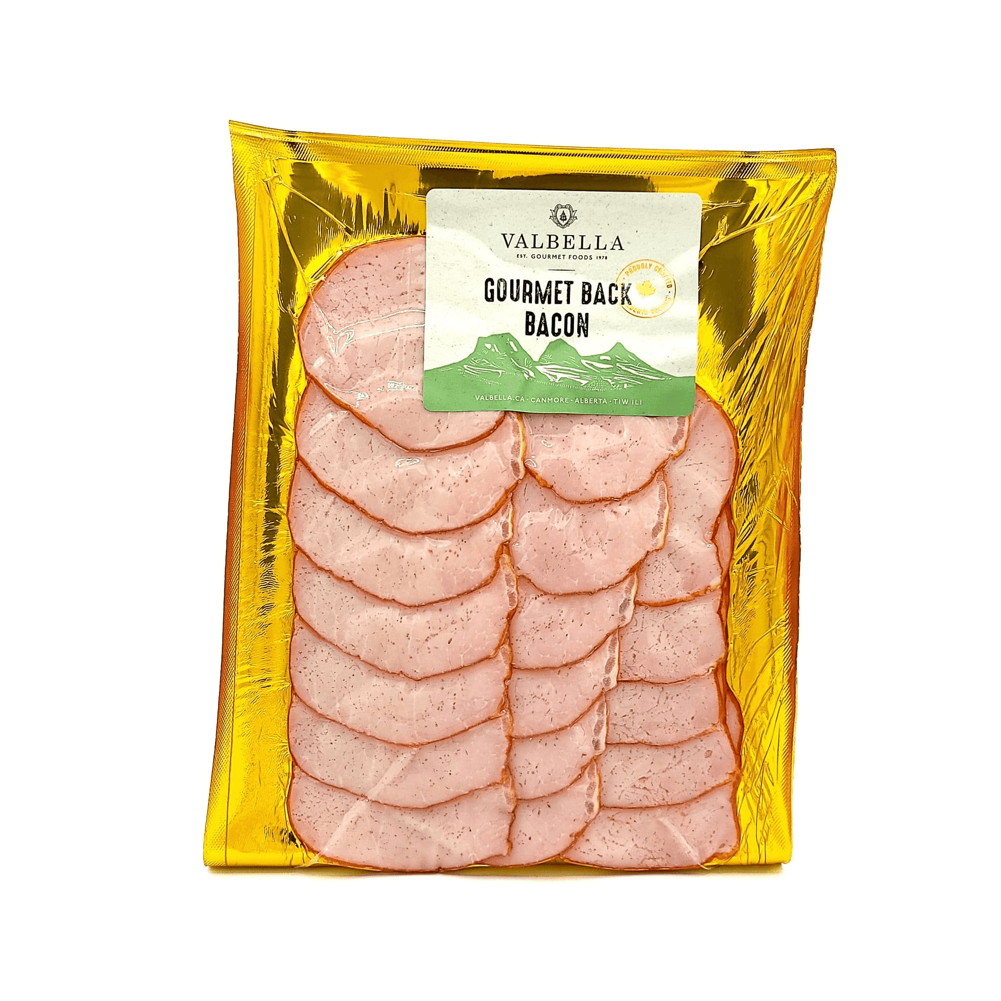 Valbella Gourmet Back Bacon - Sliced