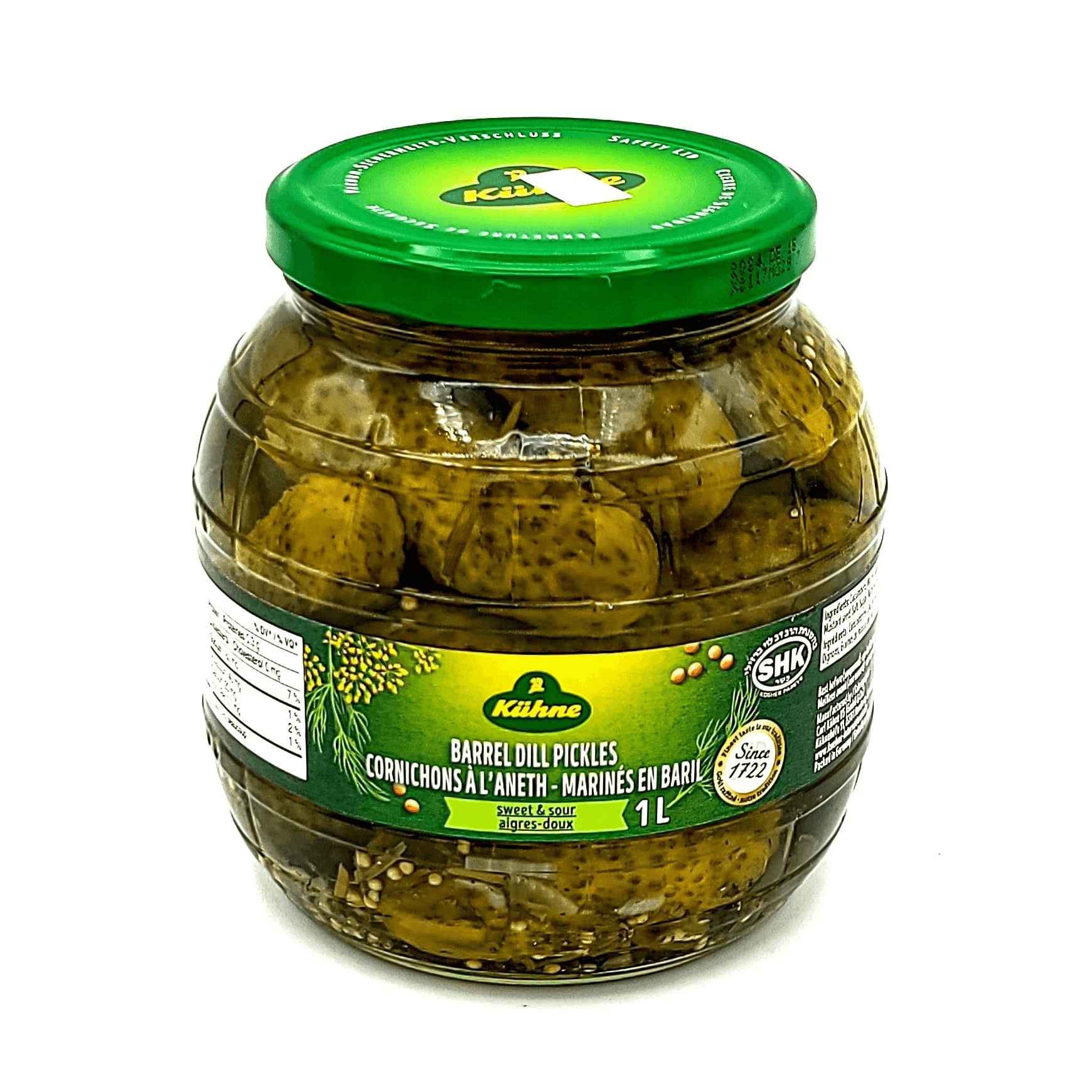 Kühne Barrel Dill Pickles