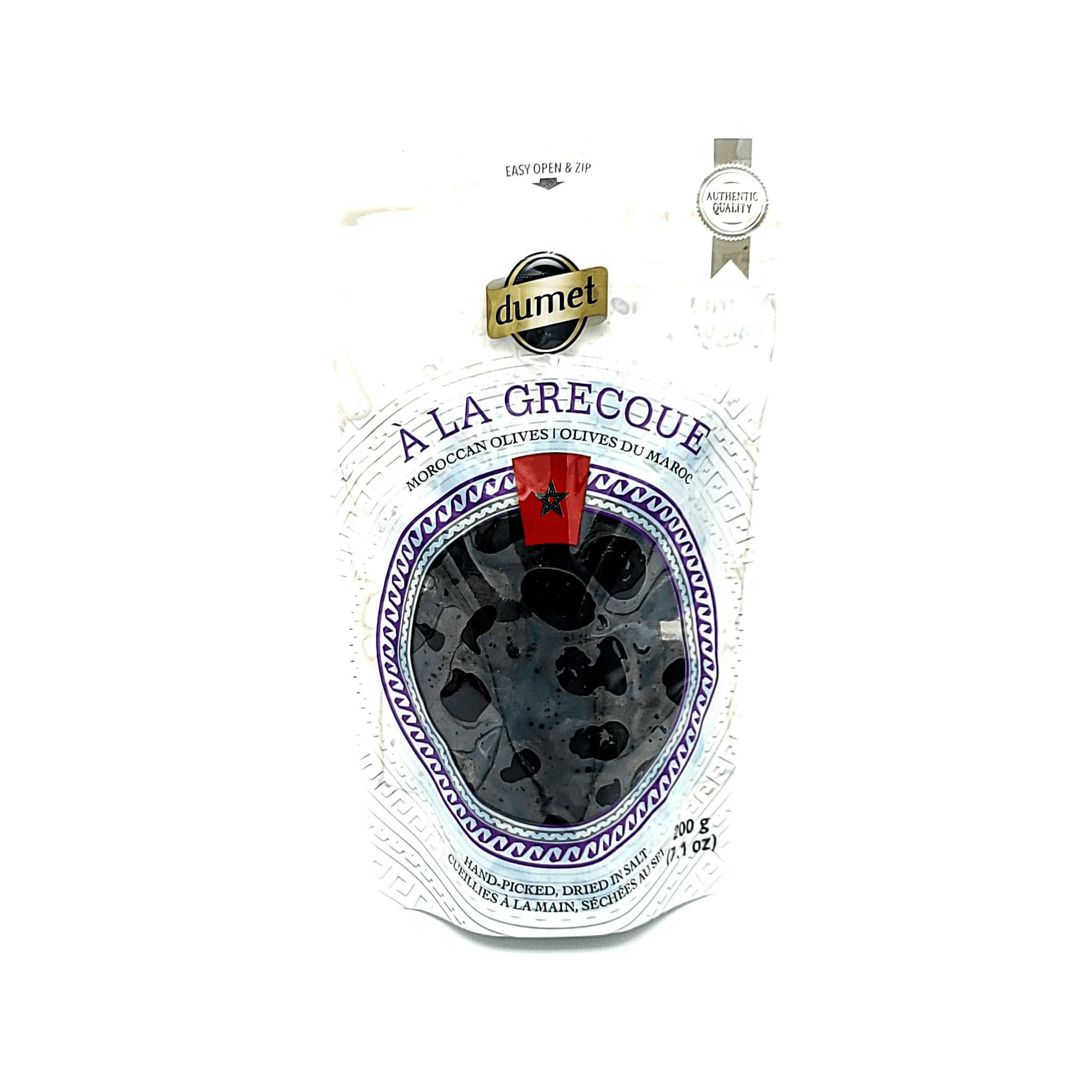 Valbella Dumet Olives - À La Grecque - Moroccan olives