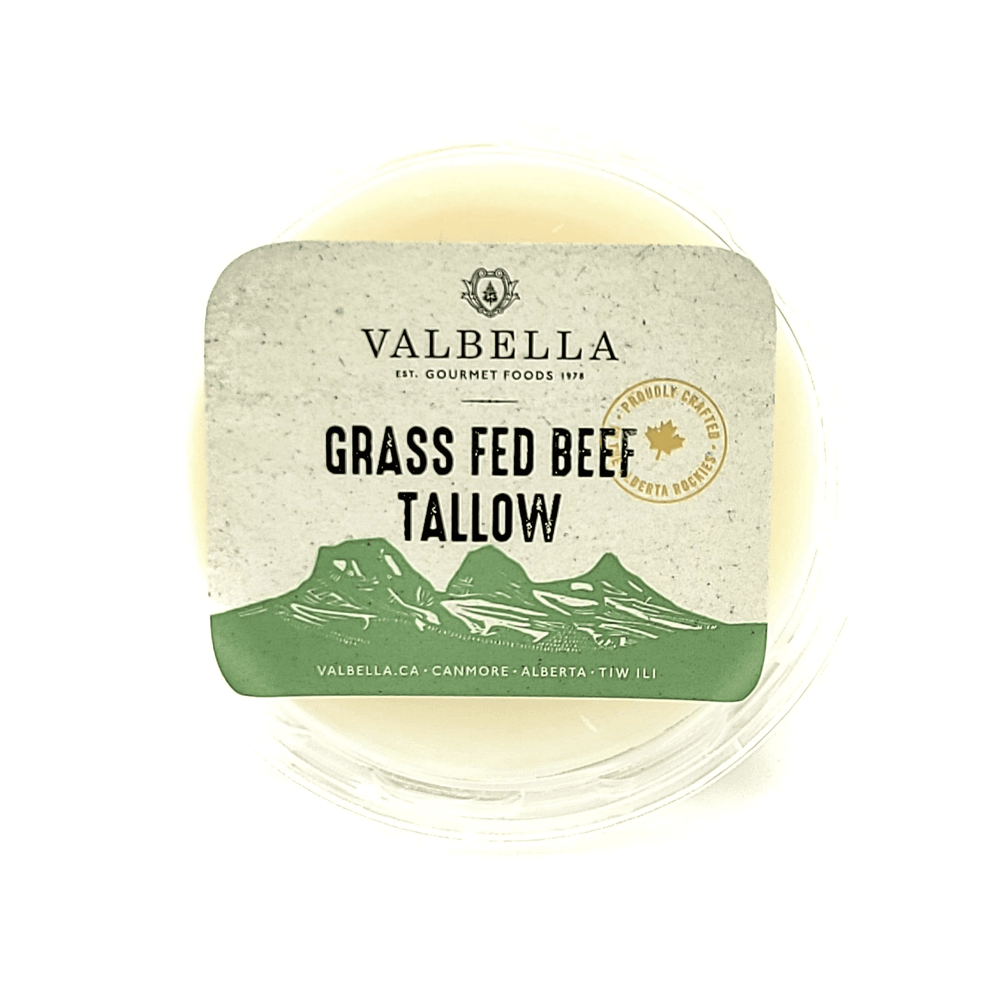 Valbella Grass Fed Beef Tallow