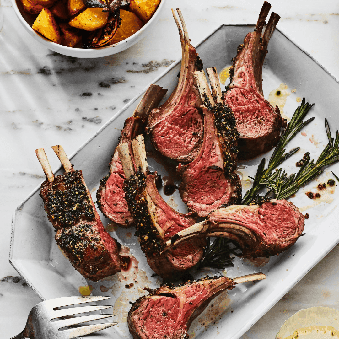 Valbella Marinated Lamb Rack