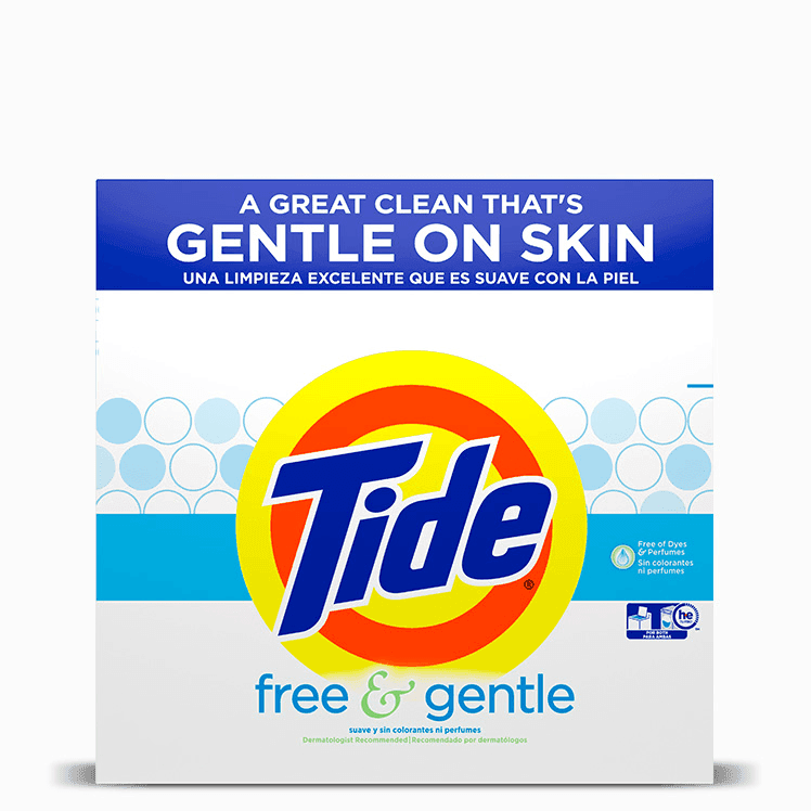 Tide Free and Gentle HE Turbo Laundry Detergent