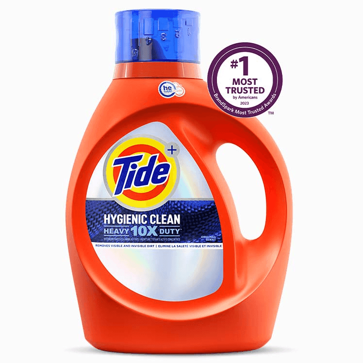 Tide Hygienic Clean Heavy Duty 10X Liquid Laundry Detergent Original Scent