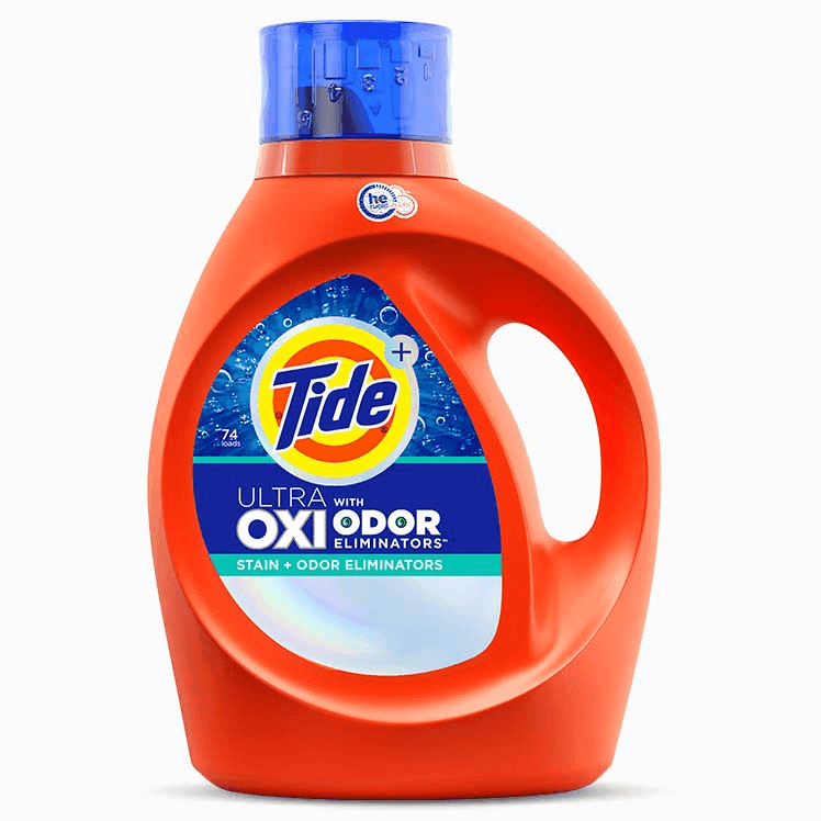 Tide Ultra OXI Liquid Laundry Detergent with Odor Eliminators