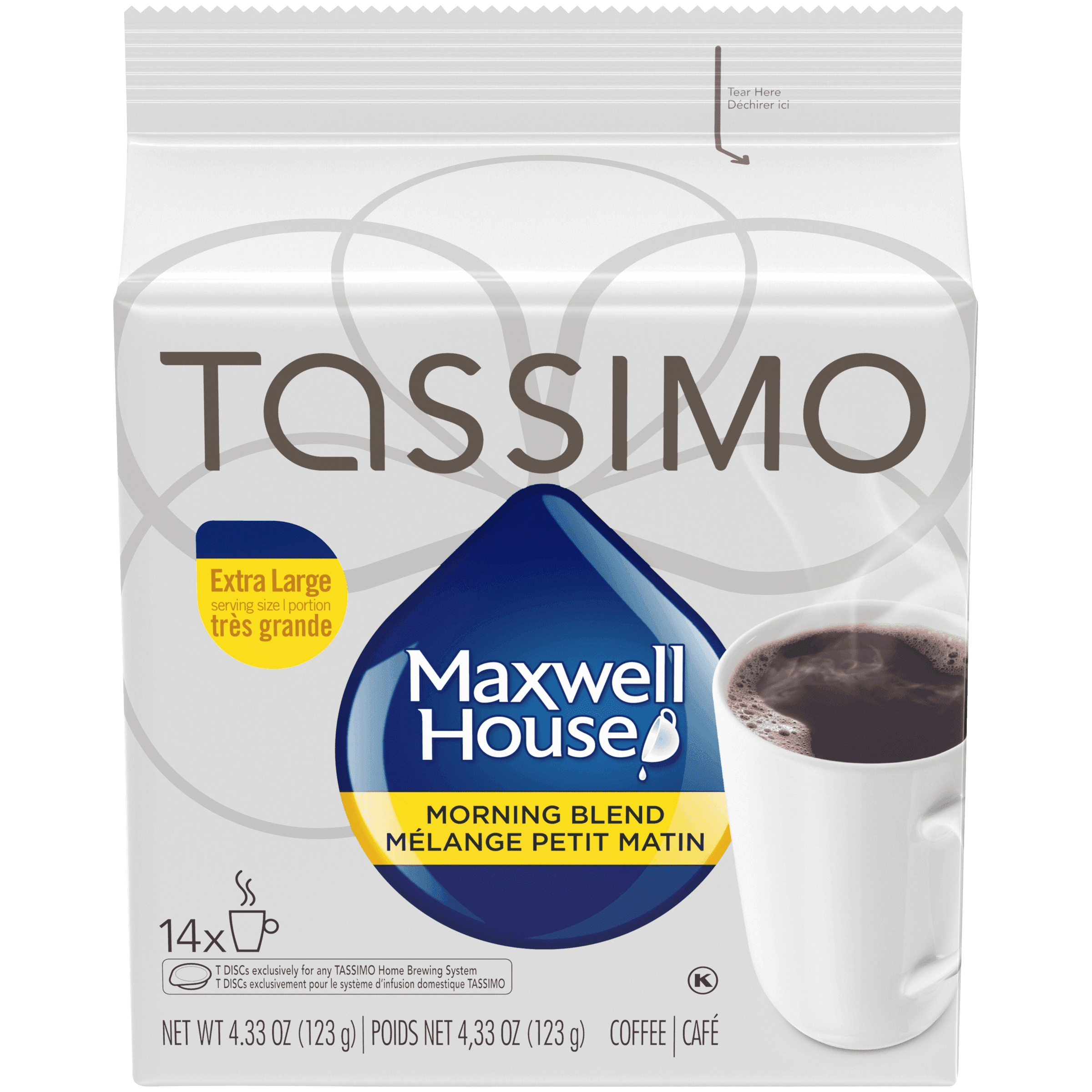 Maxwell House Morning Blend Coffee T-Discs