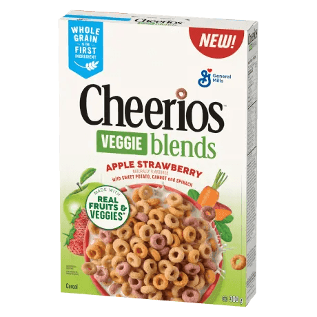 Cheerios Veggie Blends Apple Strawberry