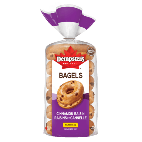 Dempster’s Cinnamon Raisin Bagels