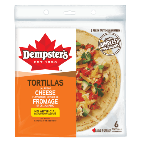 Dempster’s Jalapeno Cheese Flavoured Tortillas