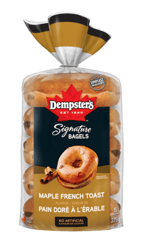 Dempster’s Signature Maple French Toast Flavour Bagels