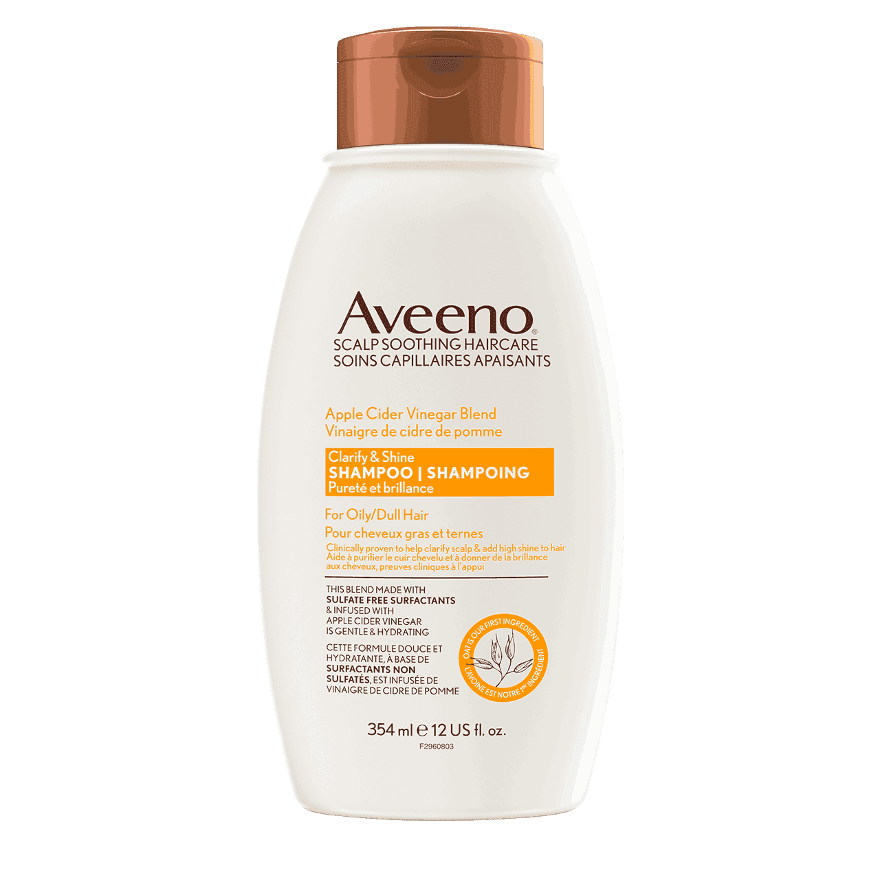 AVEENO® Apple Cider Vinegar Blend Clarify & Shine Shampoo