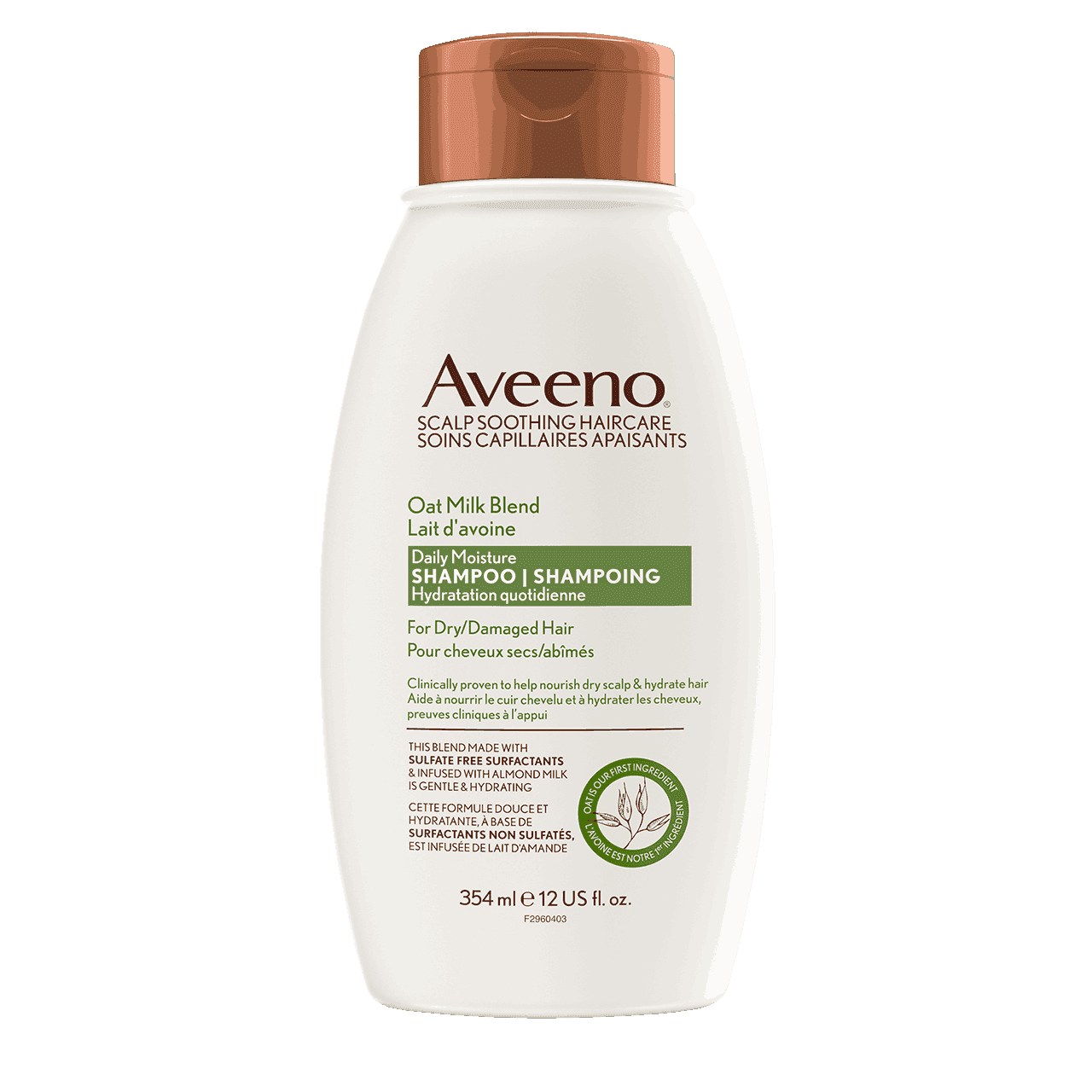 AVEENO® Oat Milk Blend Daily Moisture Shampoo