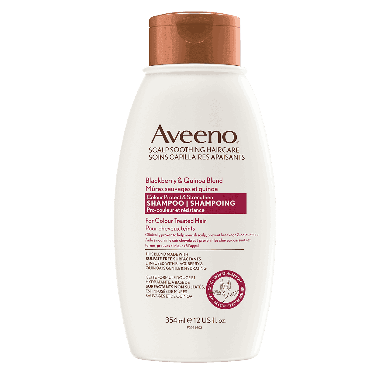 AVEENO® Blackberry & Quinoa Blend Colour Protect & Strengthen Shampoo