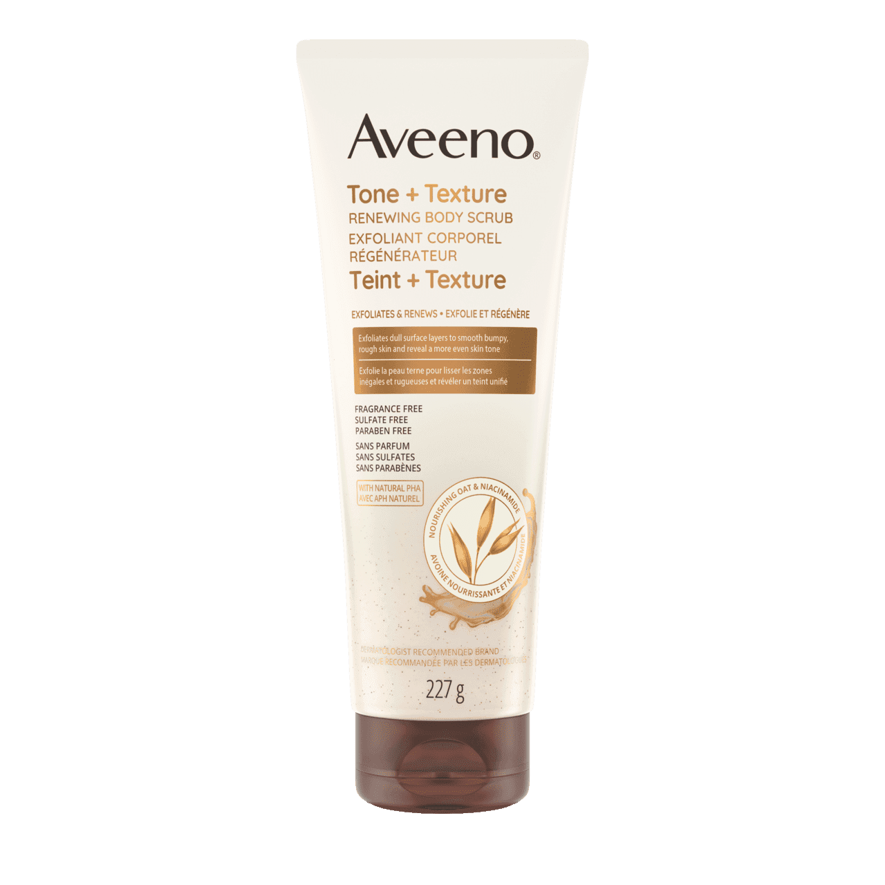 AVEENO® Tone + Texture Renewing Body Scrub