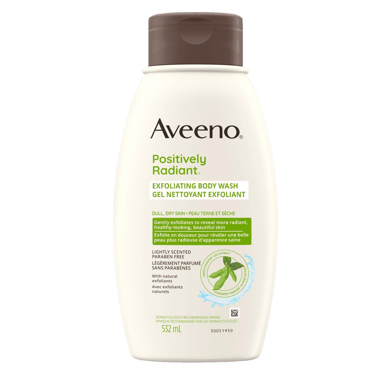 AVEENO® Positively Radiant® Exfoliating Body Wash