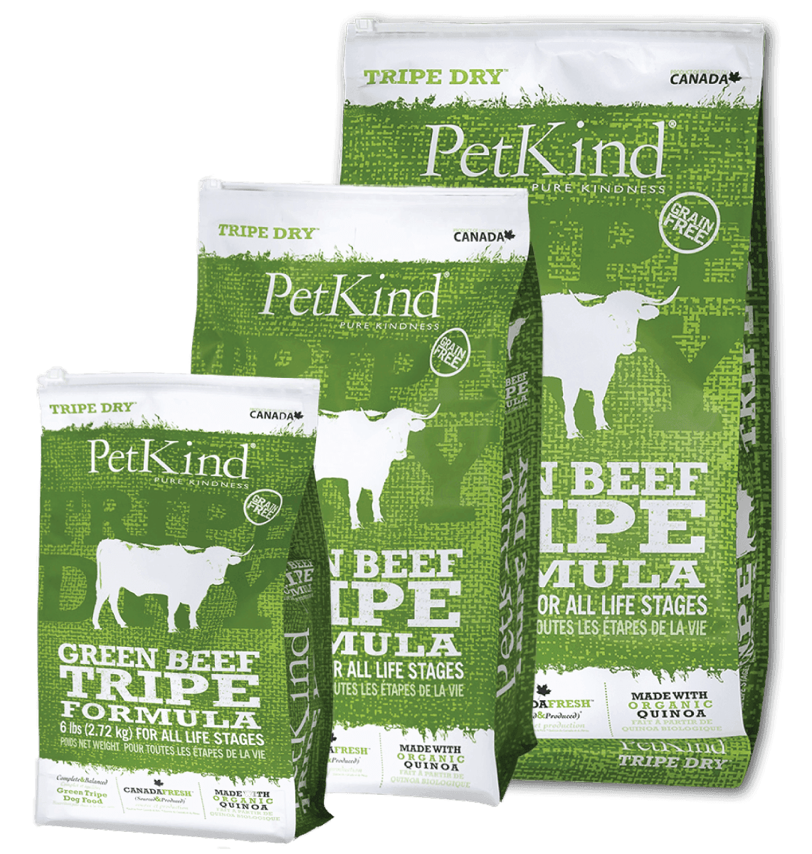 PetKind Tripe Dry – Green Beef Tripe Formula