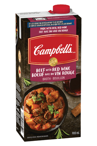 30% Less Sodium with Red Wine