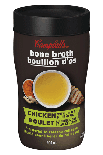 Campbell’s® Sipping Chicken Bone Broth with Ginger and Turmeric