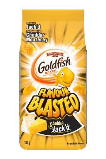 Goldfish Flavour Blasted Cheddar Jack’d