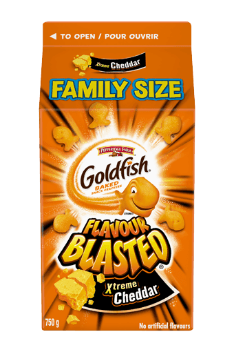 Goldfish Flavour Blasted Xtreme Cheddar