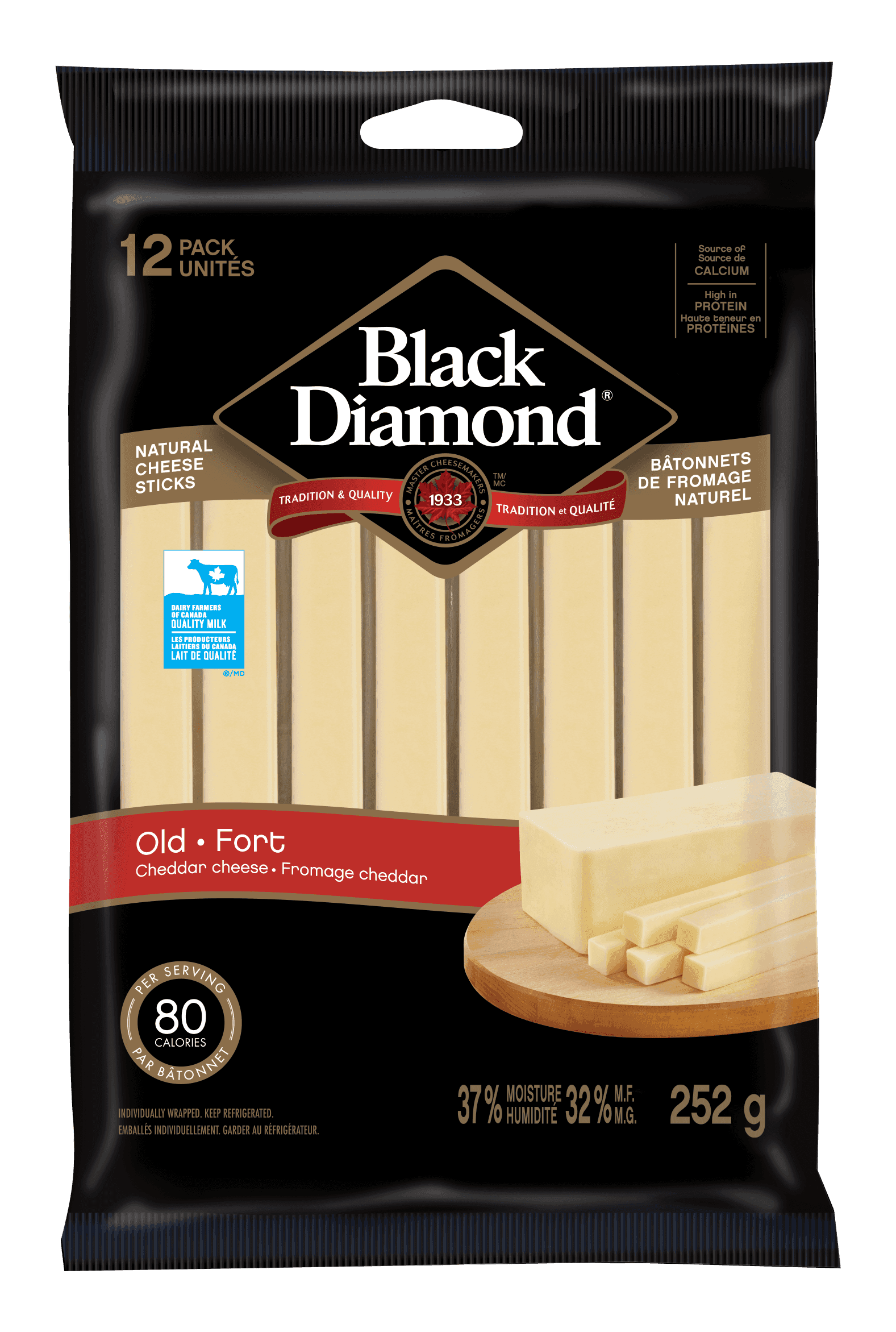 Black Diamond Old Cheddar Cheese Sticks