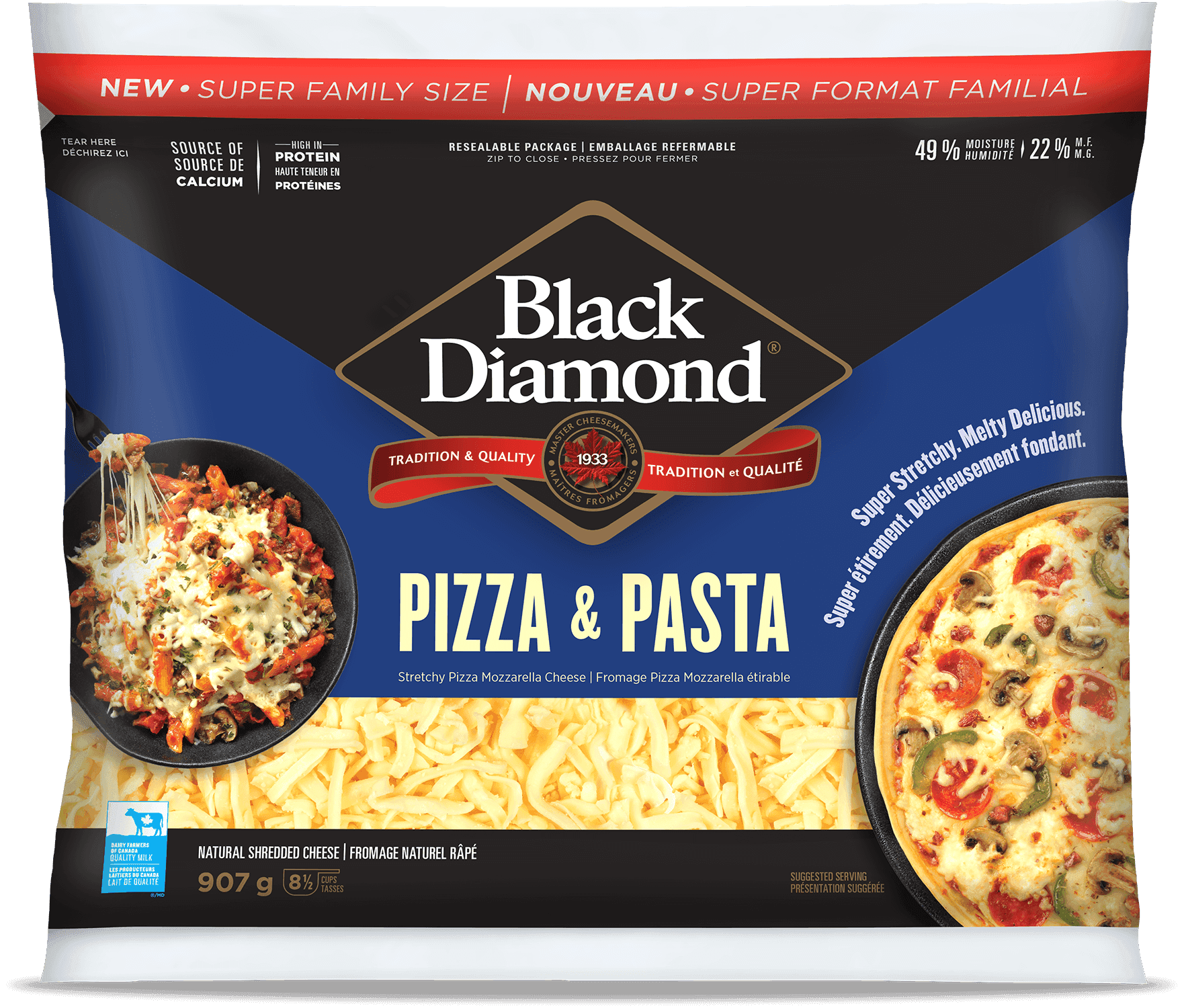 Pizza & Pasta Mozzarella