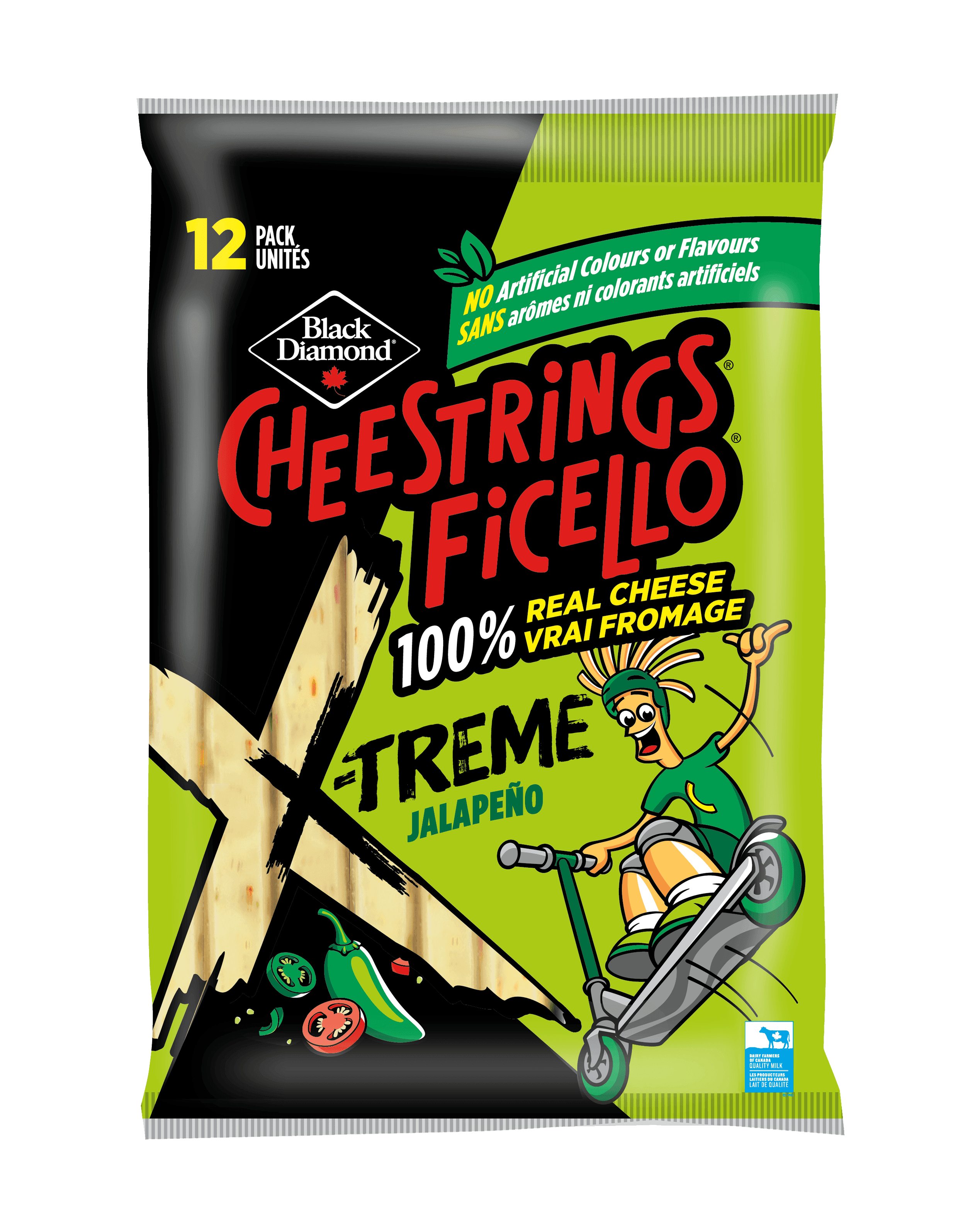 Black Diamond X-treme Jalapeño Cheestrings