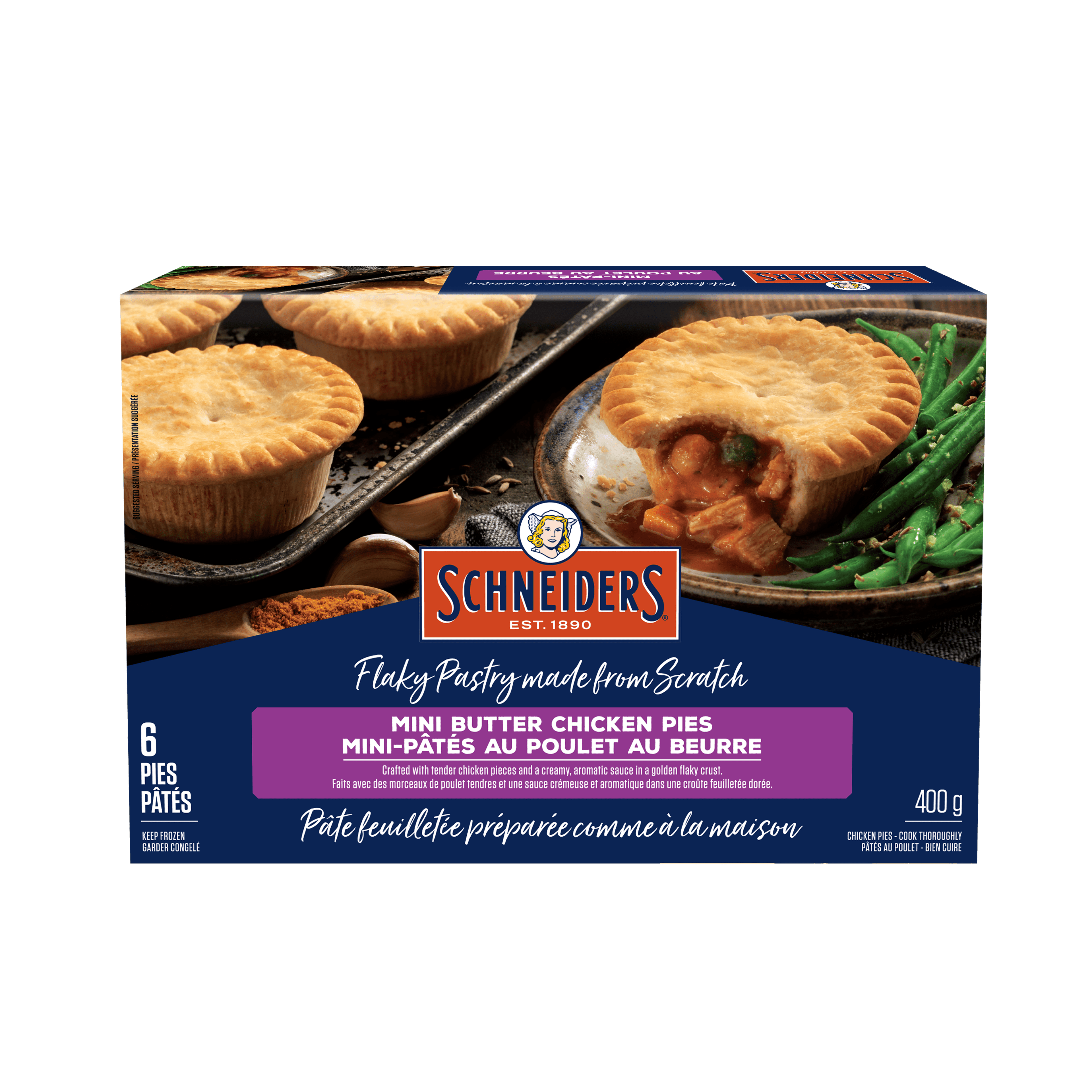 Schneiders Butter Chicken Pies