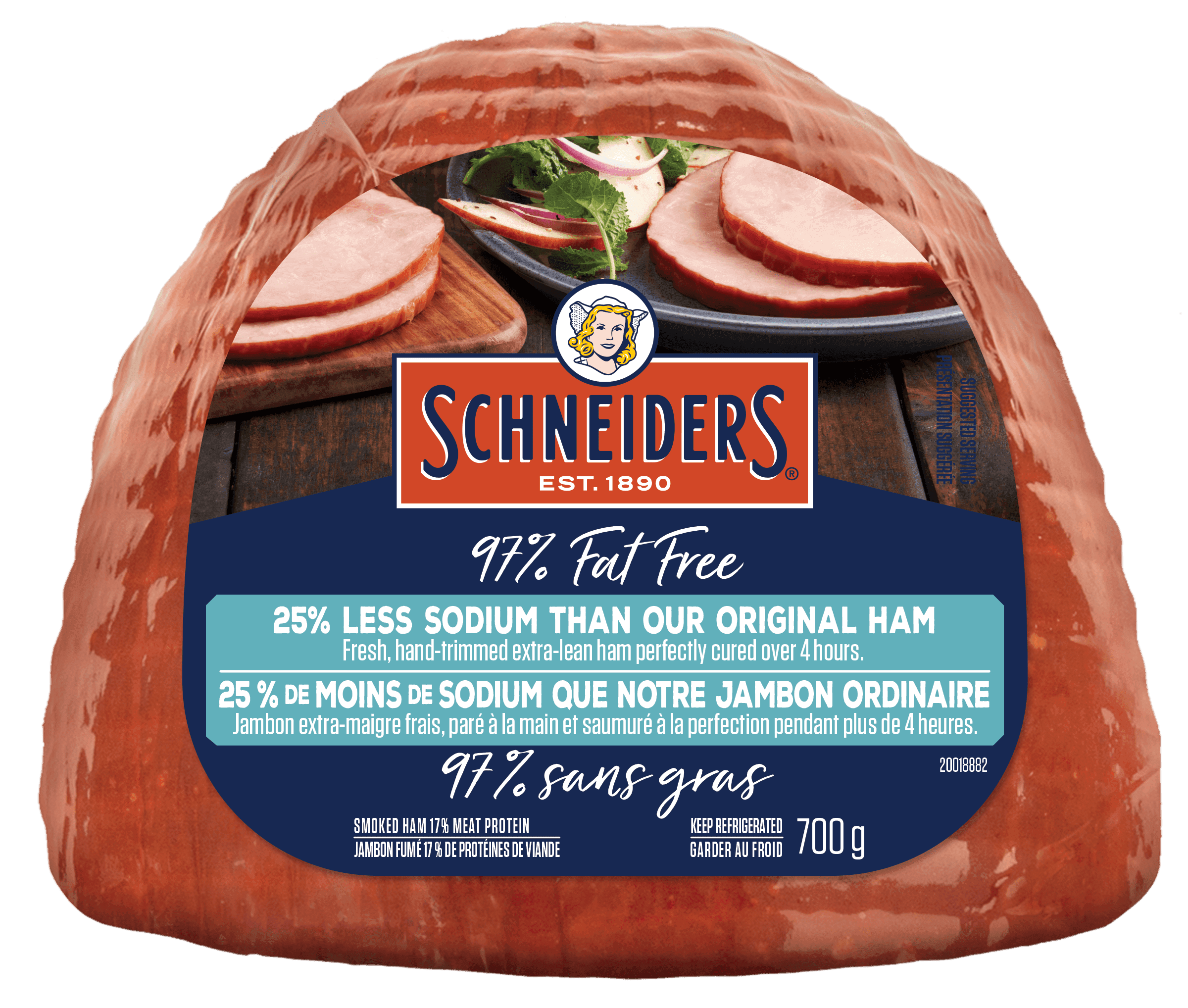 Schneiders Less Sodium Ham