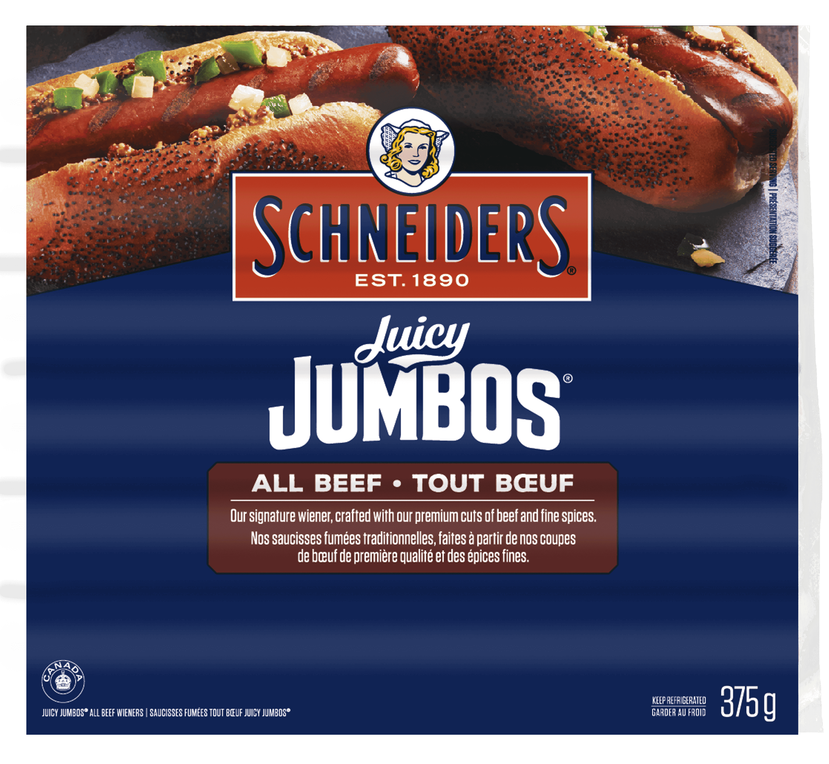 Schneiders All Beef Juicy Jumbos