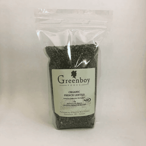 Greenboy Foods - Organic French Green Lentils