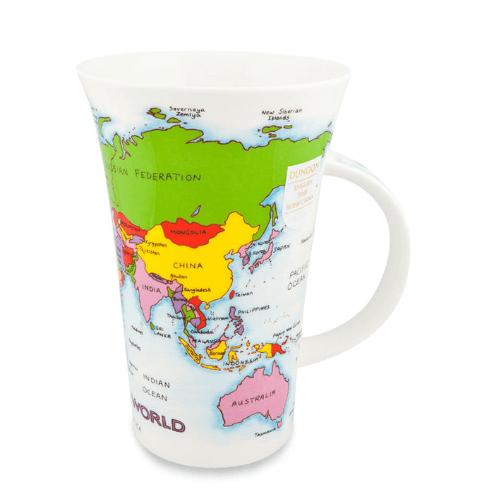 Glencoe, Map of the World Mug