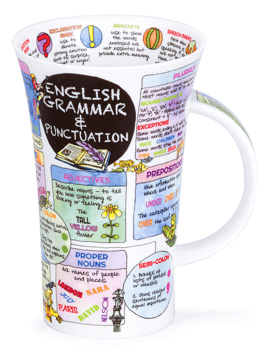Glencoe, English Grammar Mug