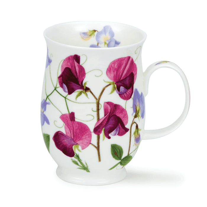 Suffolk Sweet Pea Dark Pink Mug