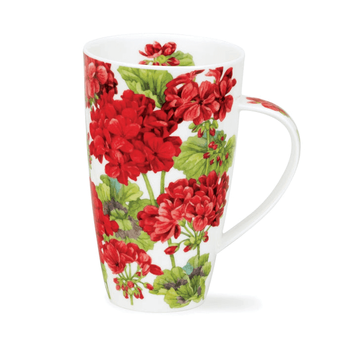 Henley Mug, Geraniums