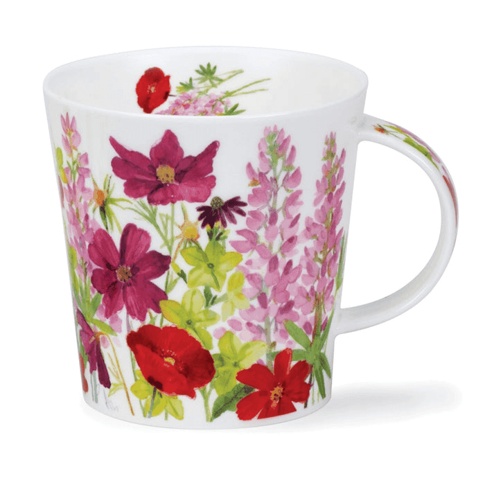 Cairngorm Cottage Border Pink Mug