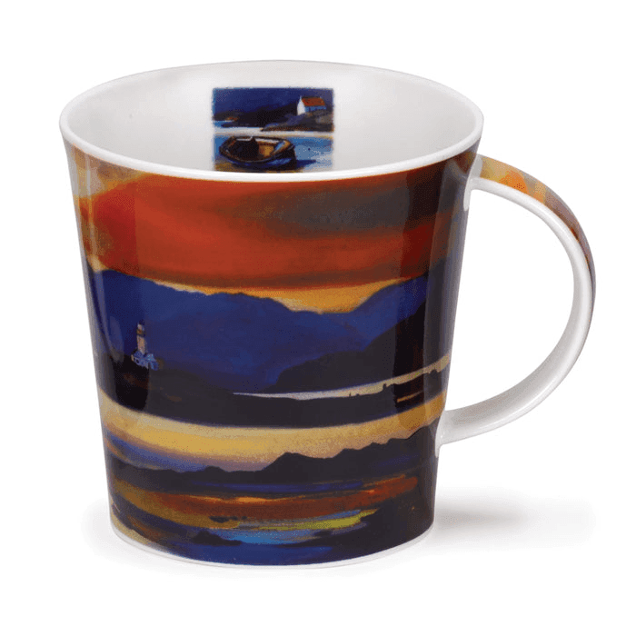 Cairngorm Red Skies Lighthouse Mug