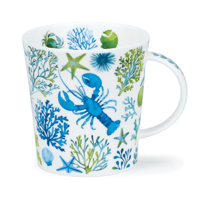 Lomond Mug, Under The Sea, Blue