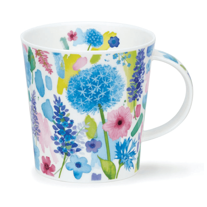 Cairngorm Floral Burst Blue Mug