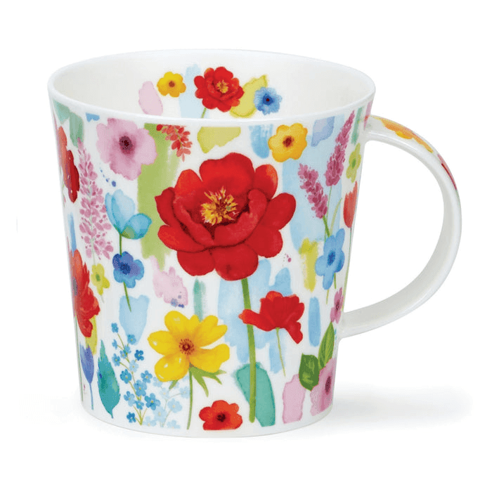 Cairngorm Floral Burst Red Mug