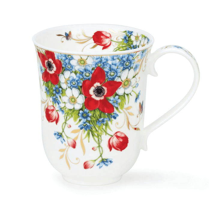 Braemar Vintage Garden Anemone Mug