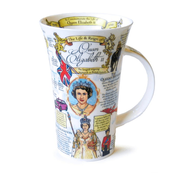 Glencoe Mug - Life & Reign of QEII