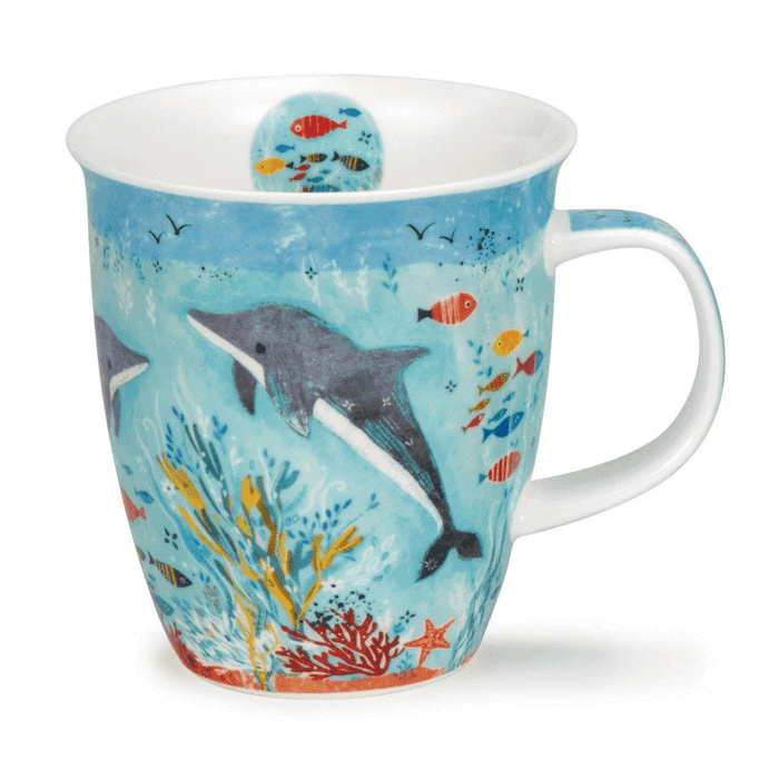 Mug, Nevis, Flippers, Dolphin