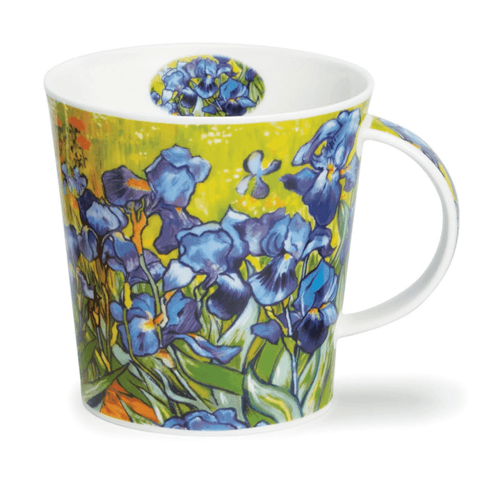 Mug, Cairngorm, Irises