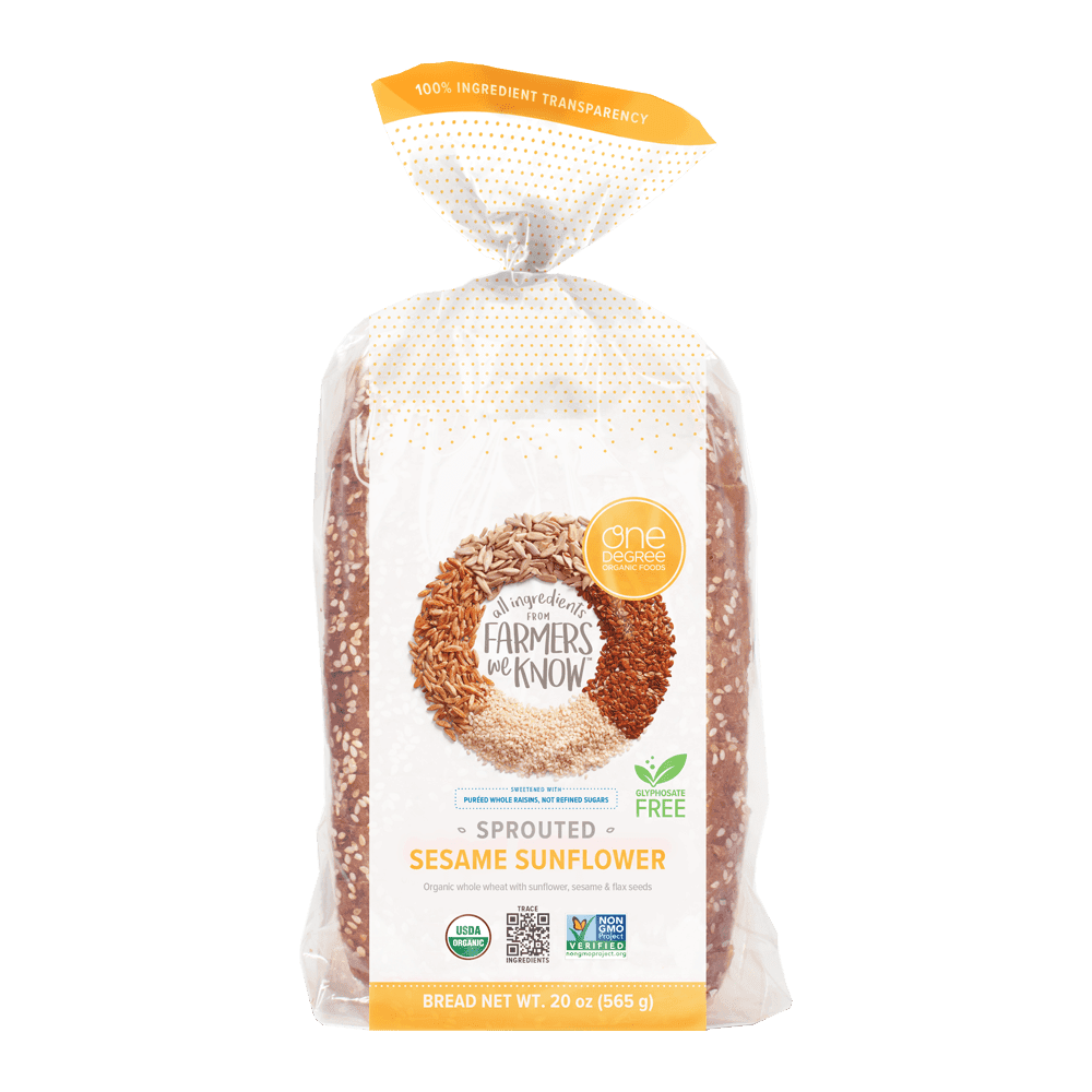 One Degree Organics Sprouted Oat Honey Hemp Granola