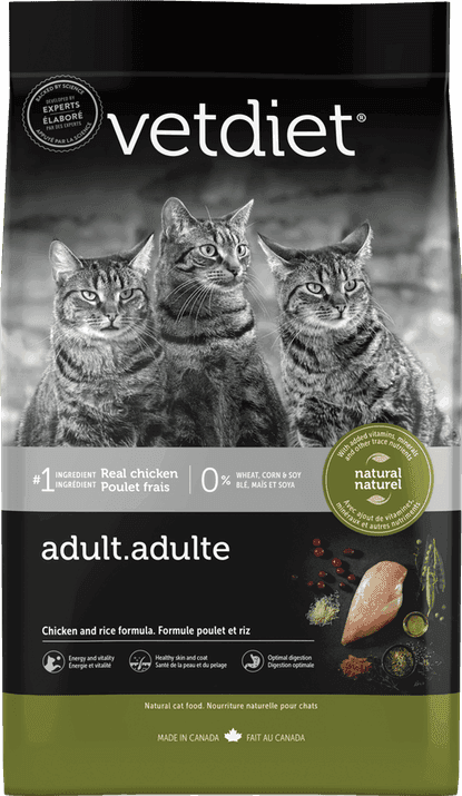 Adult Chicken and Rice Cat Food