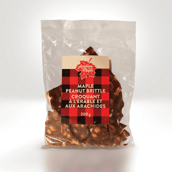 Maple Peanut Brittle
