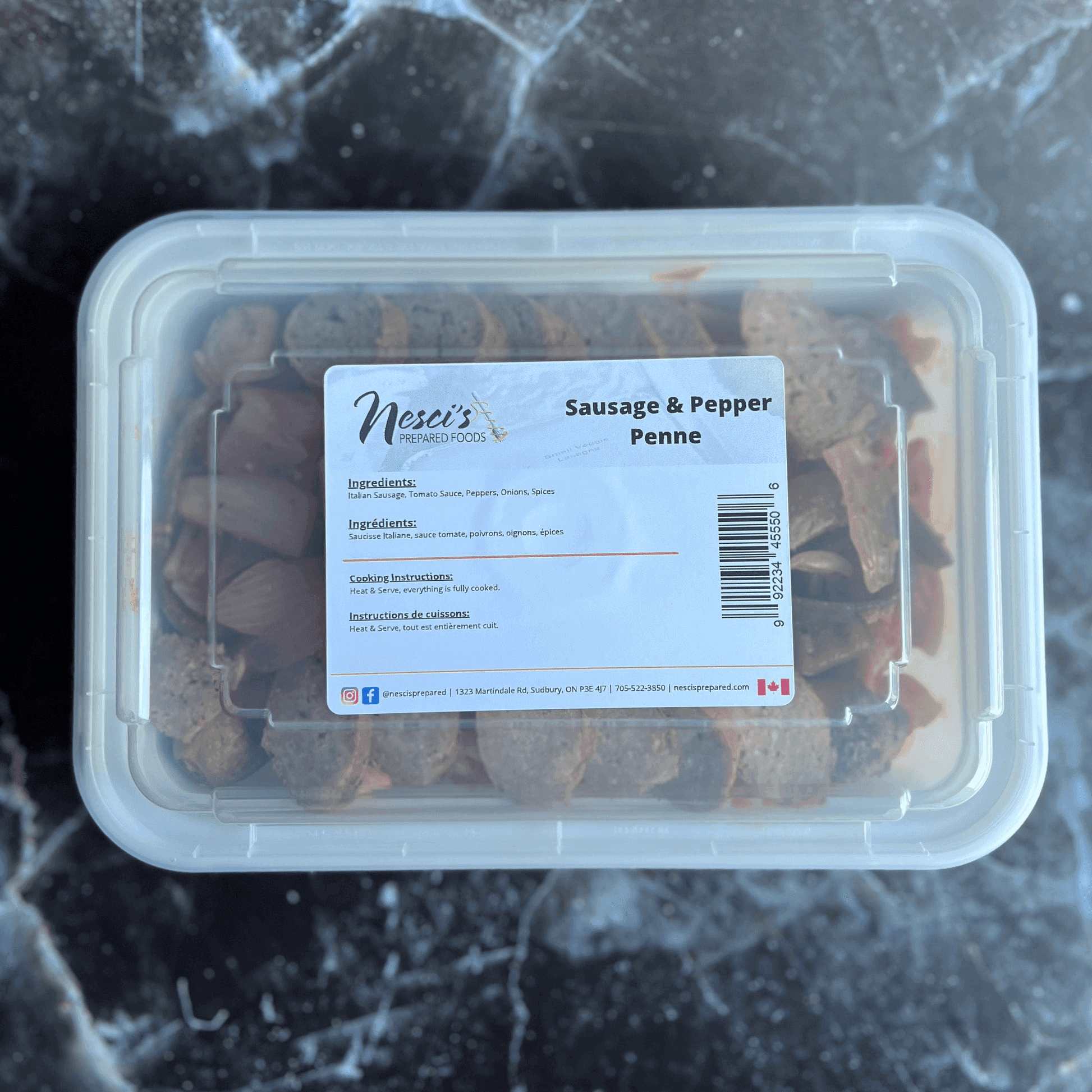 Sausage & Pepper Penne
